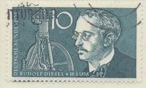 [The 100th Anniversary of the Birth of Rudolf Diesel, 1858-1913, type DT]