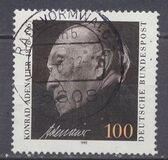 [The 25th Anniversary of the Death of Dr.Konrad Adenauer, Federal Chancellor, type AZV]