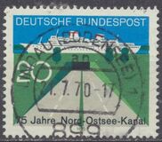 [The 75th Anniversary of the Kieler Canal, type QB]