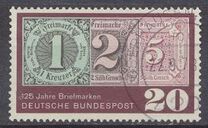 [The 125th Anniversary of the First German Stamp, type KU]