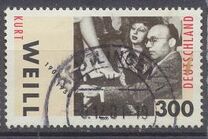 [The 100th Anniversary of the Birth of Kurt Weill, 1900-1950, tip BTA]