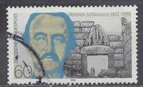 [The 100th Anniversary of the Death of Heinrich Schiliemann, Archaeologist, type AVB]