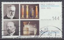 [The 150th Anniversary of the Birth of Nobel Prize Winners Paul Ehrlich & Emil Adolph von Behring, tip CDR]