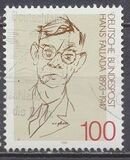 [The 100th Anniversary of the Birth of Hans Fallada, Writer, type BCZ]