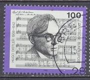 [The 50th Anniversary of the Death of Hugo Distler, Composer and Conductor, type BBF]