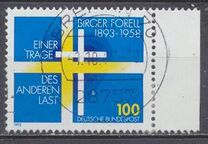 [The 100th Anniversary of the Birth of Birger Forell, Swedish Theologian, type BDJ]