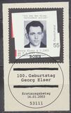 [The 100th Anniversary of the Birth of Johann Georg Elser, 1903-1945, tip CAV]