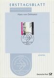 [The 100th Anniversary of the Birth of Hans von Dohnanyi, 1902-1945, type BYC]