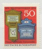 [The 100th Anniversary of the World Postal Union, type WR]