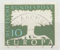 [EUROPA Stamps - No. 158 - Watermarked, type DE2]