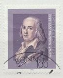 [The 150th Anniversary of the Death of Friedrich Hölderlin, Poet, type BCX]