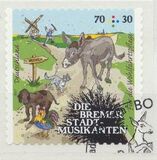 [Charity Stamps - Town Musicians of Bremen, type DFU]