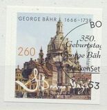 [Dresden Frauenkirche - The 350th Anniversary of the Birth of George Bähr, 1666-1738, type DDZ]