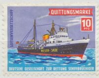 [The 75th Anniversary of the Kieler Canal, type QB]