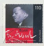 [The 70th Anniversary of the Death of Friedrich Ebert, 1871-1925, tip BTB]