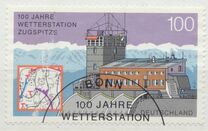 [The 100th Anniversary of the Weather Station of Zugspitze, type BUB]