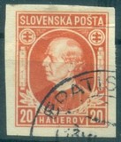 [Andrej Hlinka - Inscription "SLOVENSKÁ POŠTA", Tip E2]