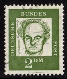 [Famous Germans - Fluorescent Paper, type GI]