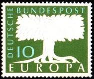 [EUROPA Stamps, type DE]