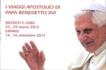 [The Travels of Pope Benedicht's 2012, type BEY]