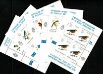 [Birds - Inter-American Philatelic Exhibition, Scrivi AOE]