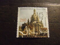 [Dresden Frauenkirche - The 350th Anniversary of the Birth of George Bähr, 1666-1738, type DDZ]