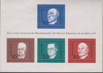 [The Memorial Edition of Konrad Adenauer, type NI]