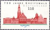 [The 750th Anniversary of the City of Greifswald, tip BTM]