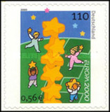 [EUROPA Stamps - Tower of 6 Stars, tip BTO]