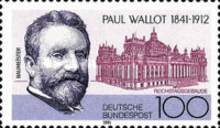 [The 150th Anniversary of the Death of Paul Wallot, Architect, type AXH]