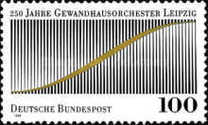 [The 250th Anniversary of the  Gewandhaus Orchestra from Leipzig, type BBW]