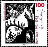 [The 100th Anniversary of the Birth of Hans Leip, Writer and Lithografic Artist, type BDK]