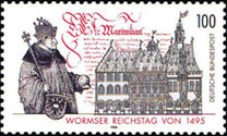 [The 500th Anniversary of the Worms Reichstag, tip BGL]