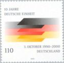 [The 10th Anniversary of the Re-union of Germany, type BUQ]