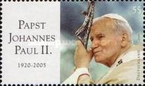 [Pope John Paul II Memorial Stamp, type CGG]