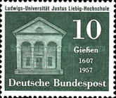 [The 350th Anniversary of the University in Giessen, type DA]