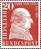 [The 200th Anniversary of the Birth of Baron vom Stein, 1757-1831, type DM]