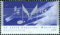 [The 50th Anniversary of the German Music Council, type CCE]