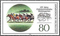 [The 125th Anniversary of the Hoppegarten Racecourse, type BCT]