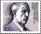 [The 100th Anniversary of the Birth of Wilhelm Leuschner, Trade union Leader, type AUN]