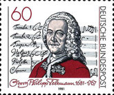 [The 300th Anniversary of the Birth of Georg Philipp Teleman, Composer, type AGC]