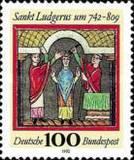 [The 1250th Anniversary of the Birth of Saint Ludgerus, type BAE]