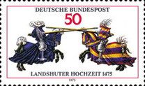 [The 500th Anniversary of the Landhuter Town, type XK]