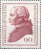 [The 250th Anniversary of the Birth of Immanuel Kant, Philosopher, type VY]