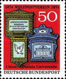 [The 100th Anniversary of the World Postal Union, type WR]