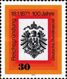 [The 100th Anniversary of the german Empire, type QU]