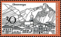 [The Town Oberammergau, type PW]