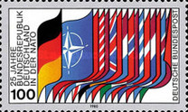 [The 25th Anniversary of the Federal Republic Entering NATO, type AER]