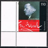 [The 70th Anniversary of the Death of Friedrich Ebert, 1871-1925, type BTB]