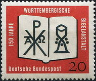 [The 150th Anniversary of Württemberg Bible Publisher, type HB]